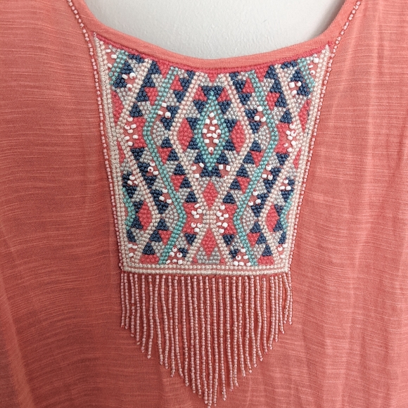 Twist back tank with bead detailing - Picture 2 of 5